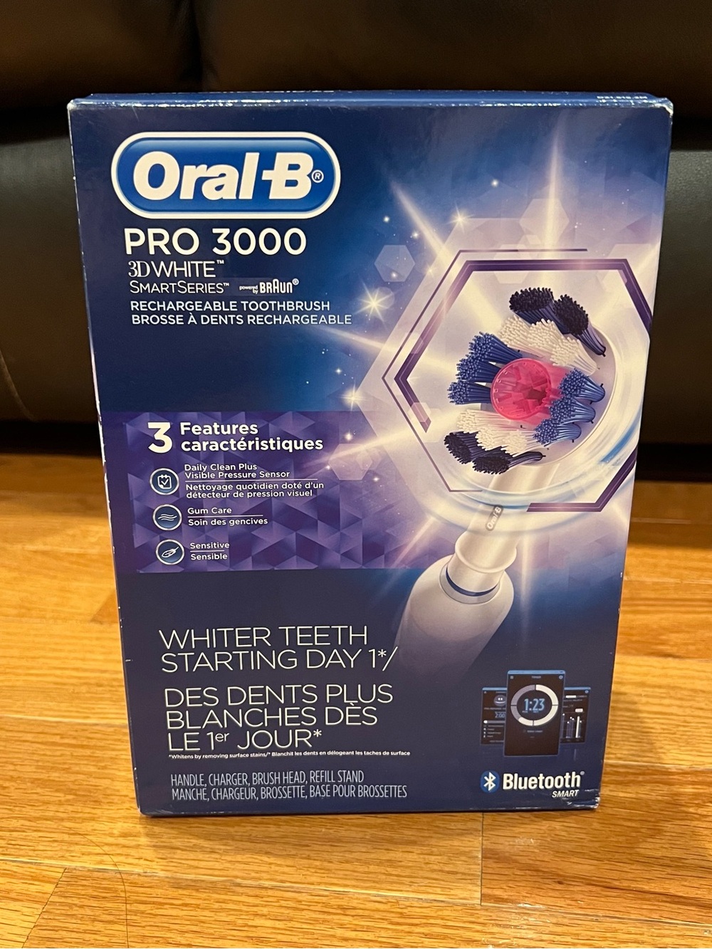 Oral-B Pro 3000 3D Action Rechargeable Toothbrush - New Sealed Bluetooth